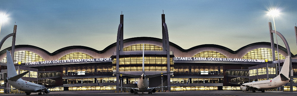 İstanbul Sabiha Gökçen Havalimanı (SAW) Gelen Yolcu Kapısı Karşılama